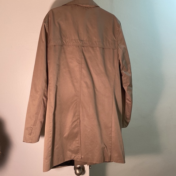 Taupe Men Trench Coat - Picture 2 of 2